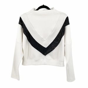 Koral Lace Inset Long Sleeve Top Sweatshirt